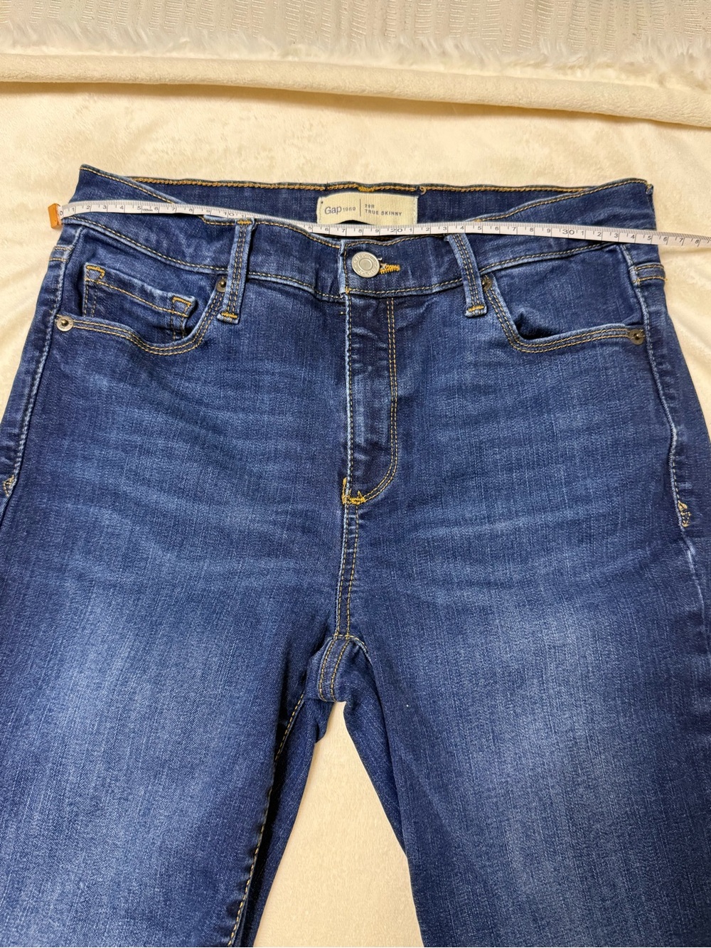 GAP High Rise Dark Blue Women's Jeans